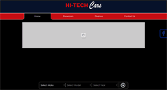 Desktop Screenshot of hitechcars.co.za